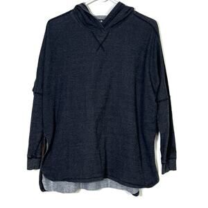 The North Face Womens Hi-Lo Hoodie Pullover Sweatshirt Medium EUC